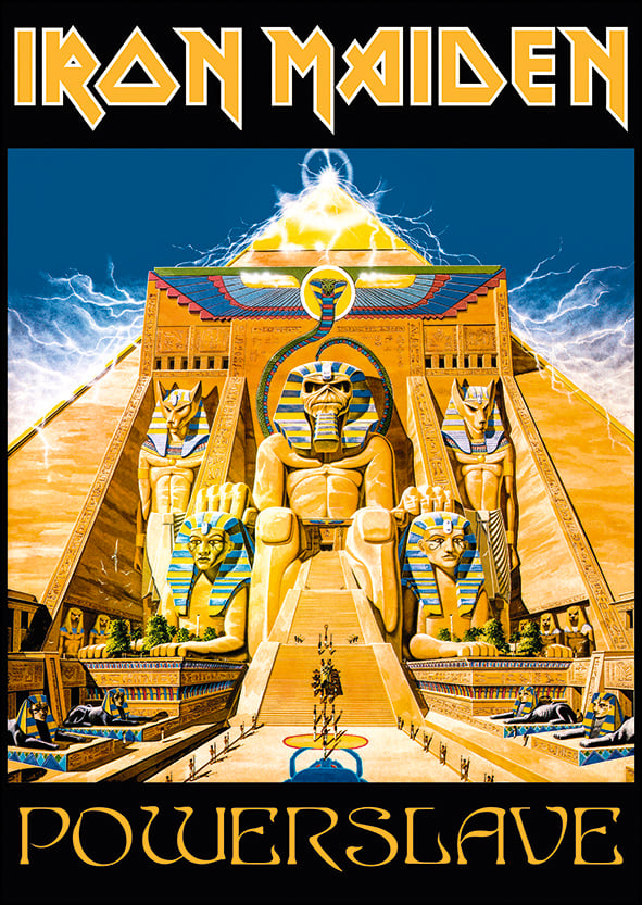 Iron Maiden - Powerslave | retro.posters